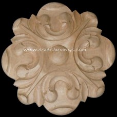 FLR-09: Acanthus Rosette Flower